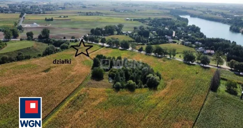Grunt budowlano rzemieślniczy na  sprzedaż Borzymin - W pobliżu jeziora.